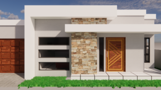 House Plan Modern Flat Roof